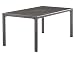 Produktbild Sieger 1780-56 KT Exclusiv-Tisch mit Puroplan-Platte, 165 x 95 cm, Gestell Aluminium eisengrau, Tischplatte Beton dunkel