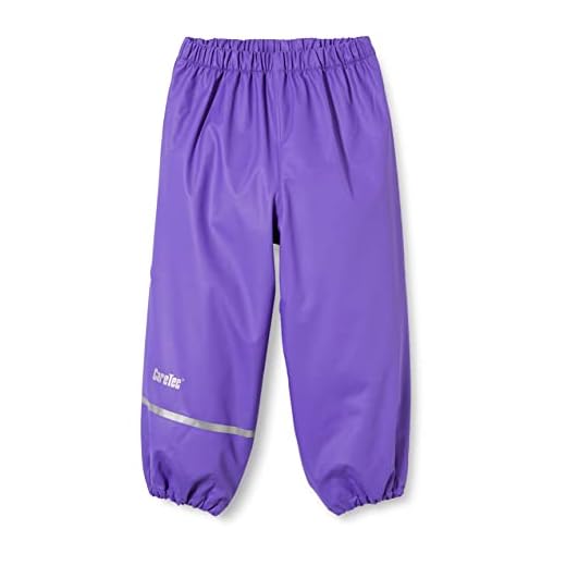 CareTec Jungen Rain Pants - Pu W/O Fleece Regenhose, Purple (633), 122 EU
