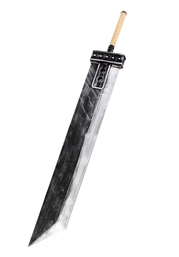 Fun Costumes Final Fantasy Buster Sword Costume Accessory | Foam Replica for Cloud Strife Cosplay, Halloween Standard