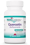 Nutricology Quercetin Bioflavonoids - Lemon Bioflavonoid Complex, Rutin, Citrus Extract, Hesperidin, Vegetarian Capsules - 100 Count