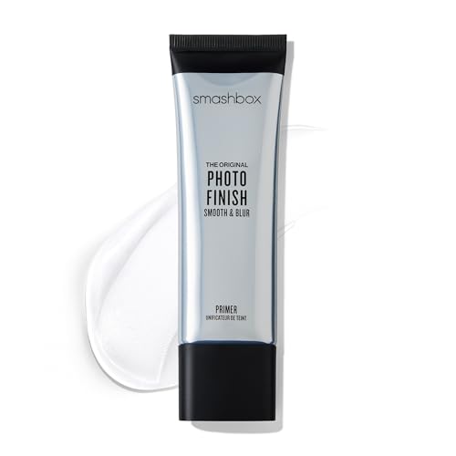 Smashbox The Original Photo Finish Smooth & Blur Makeup Primer | Instantly Smooths and Blurs Fine Lines and Pores | Vitamins A + E, 1.7 Fl Oz