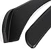 GRAND ORANGE 2PCS Universal Surface Front Bumper Lip Splitters Diffuser Winglets for Auto Car Universal Car Bumper Splitter Spoiler