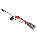 VGEBY1 ESC Brossé Bidirectionnel, Contrôleur de Vitesse Electronique ESC de Camion RC pour Le Modèle de Camion WPL 1608T RC