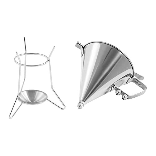 Royal Catering RC-OF05 vultrechter 1,8 l roestvrij staal doseeropening: 4,5,6 mm standaard met opvangbak vultrechter… - Afbeelding 5