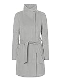 damen jacke wolle Jacke mit Stehkragen VERO MODA Female Jacke Woll XLLight Grey Melange