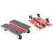 KASTFORCE KF2018 Utility Dolly Kit of Pair 8 inch x 10 inch Steel Dollies, Snowmobile Dolly, Panel Dolly, Material Mover