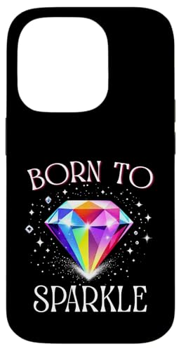 Born to Sparkle ? �J���t���ȃ_�C�������h�̈��p�f�U�C�� �X�}�z�P�[�X iPhone 14 Pro �p