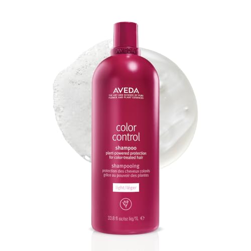 Aveda Color Control Light Shampoo | Fights Fade | for Fine to Medium Color-Treated Hair Types | Silicone Free | 98% Naturally Derived*, 33.8 Fl Oz