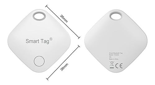 Mini Rastreador Gps Inteligente Smart Sem Fio Segurança Para Malas Pet Compatível Com IOS Iphone e I