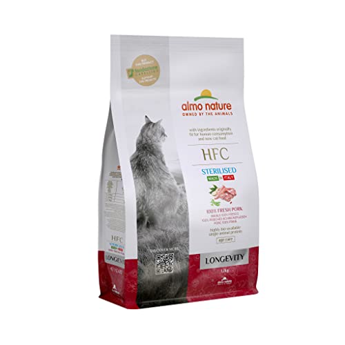 Produktbild von Almo Nature HFC Longevity Sterilisiertes Trockenfutter mit Seebarsch und Seebrassen - 1,2 kg