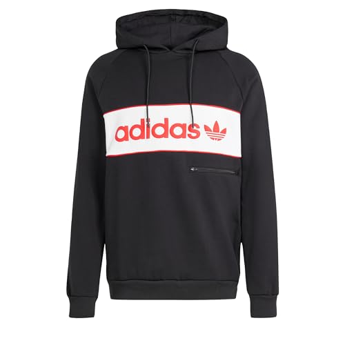adidas Men's Sudadera con Capucha NY, Black, M