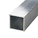 Online Metal Supply 6063-T52 Aluminum Square Tube, 1-1/4" x 1-1/4" x 1/16" Wall x 48" Long (3 Pack)