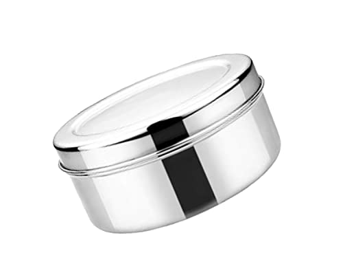 Image of BLeaf Stainless Steel - Single Lunch Box /Tiffin Box Without Clip-Food Grade 1 Tier (700ml) (Pack of 2)