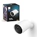 Philips Hue Secure Battery-Powered Smart Home Security Camera, White - 1 Pack - 1080P HD Video - Night Vision - Motion Detection - Two-Way Talk - Indoor/Outdoor - Weatherproof - Works with Hue App