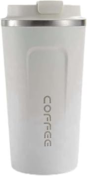 Mug, Thermal Coffee Cup, 16.9 fl oz 510 ml, Convenient Store Cup, Portable Mug, Cold Insulated, Tumbler, Vacuum Insulated, Stainless Steel, Lid Included, For Commuting to Work or School, Direct