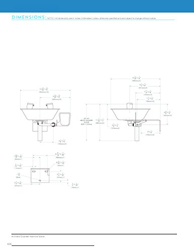 Speakman Traditional Series Se-582 Wall Mounted Eyewash With Stainless Steel Bowl, 3.2 Gpm #TOP4