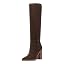 Dark Brown Suede