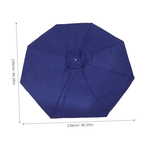 Auvent de parasol ventilé Milisten pour ombrager vos repas de terrasse