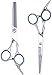 Produktbild HZWLF Friseur Schere Barber Shears Kit Home Set Professionelle Haarausdünnung