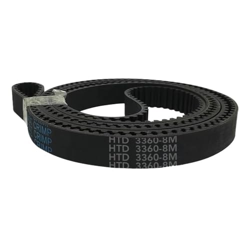 Courroie de distribution en caoutchouc HTD 8M synchrone 10mm pour motorisation pas à pas