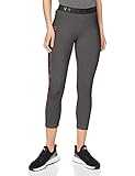 Capri Under Armour Favorite Crop Floral Graphic Capri, Mujer, Gris (Jet Gray Medium Heather/Impulse Pink 010), M