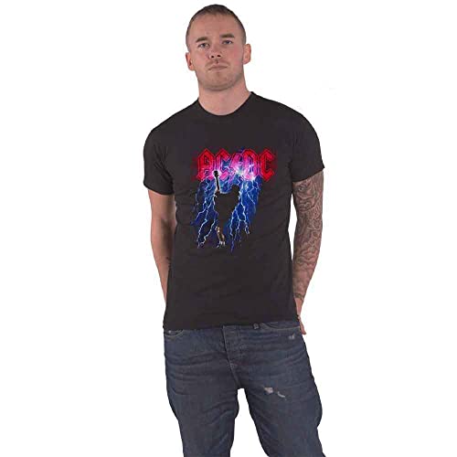 AC/DC Thunderstruck T-shirt pour homme - Noir - Large