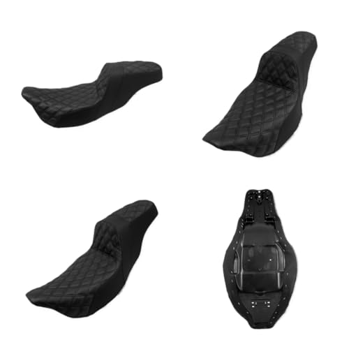 Asiento pasajero trasero con cojines ergonómicos para Electra Street Glide 3