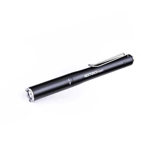 Tactical Pen Light – 330 Lumen Rechargeable EDC Flashlight for Police, Security, Night Patrol, ID Checks, Vehicle Inspection, and Everyday Carry - NEXTORCH K3RT