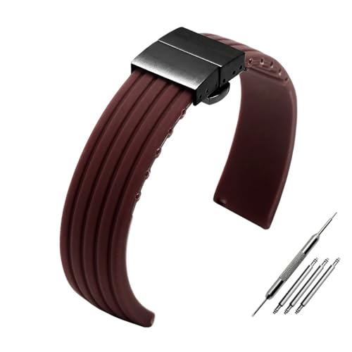 SiChouwz 16 17 18 19 20 21 22 23 24mm �t���b�g�C���^�[�t�F�[�X�V���R���E�H�b�`�X�g���b�v�t�����o�[�E�H�b�`�o���h(Orange black A,16mm)