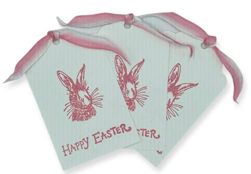 Easter Bunny Tags, Bunny Tags, Bunny, Happy Easter Tags, Happy Easter, Easter Tags, Bunny Tags, Handmade Tags, Easter Favor Tags, Set of 8