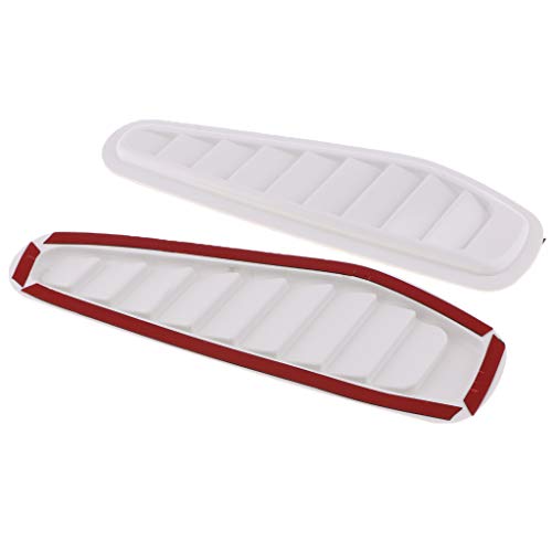 Generic 2 Peças para Carro Capô Ventilação Capa Carro corativo