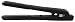 Nubi Beyond Straight 1.25 inch Flat Iron - Ceramic Hair Straightener for Pin Straight Perfection - Black