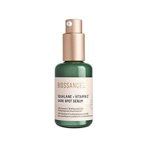 Biossance Squalane + Vitamin C Dark Spot Serum. Powerful, Lightweight Serum with 10% Vitamin C to Brighten Skin, Fade Dark Spots, Reduce Pigmentation and Prevent Discoloration (1.01 ounces) Cover