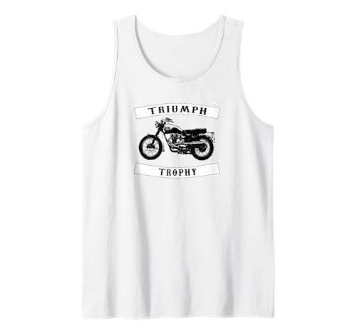 Triumph TR6 Trophy- Classic Motor Cycle Tank Top