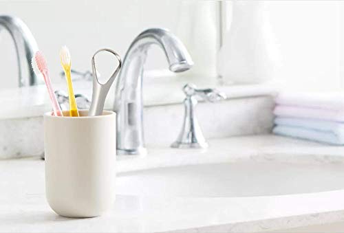 image for YIBIDINAY Tongue Scraper Cleaner for Adults Surgical Grade Stainless S