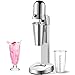 Helikim 110V/220V 180W Macchina per frappè a Testa Singola 800ML Miscelatore per Gelato Frullatore per frullato in Acciaio Inossidabile, 18000 RMP/Min