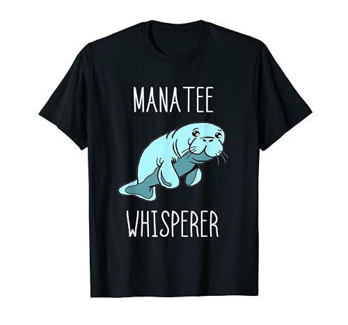 Manatí Whisperer Gordito Sirena Vaca Mar Floaty Dugong Camiseta