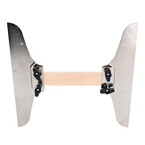 Plantilla de banda de escalera de aluminio duradera para trazado angular preciso 7