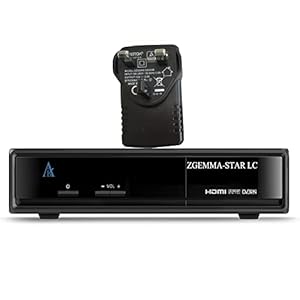 ZGEMMA -Star LC Linux HD DVB-C FTA digitale kabelontvanger met UK 3-pins voedingsadapter