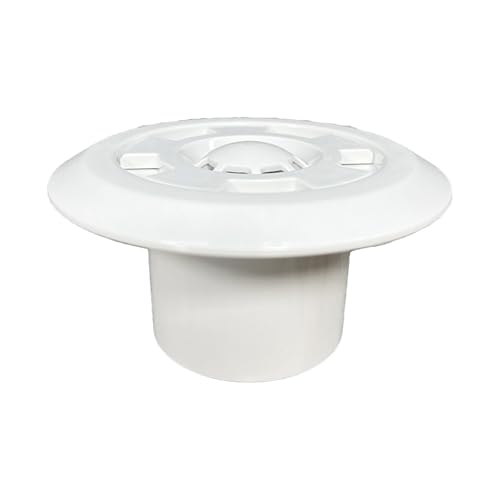 Tuxxjzm Adaptador de drenaje principal para piscina, placa de cubierta de skimmer de piscina, filtro de natación resistente, protección de invierno, diseño antiobstrucciones para proyectos de