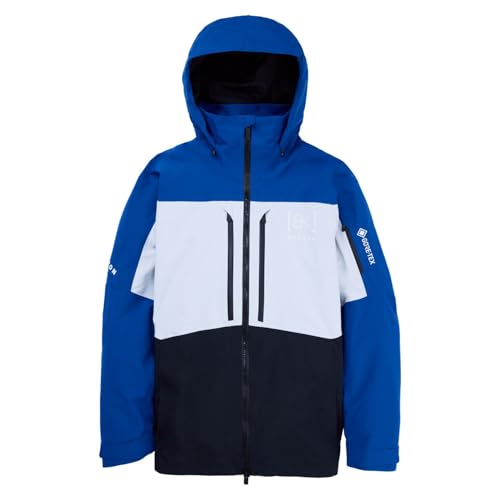 Garanzia: 1 anno Burton - Giacca da sci/neve [AK] Swash Gore-tex Jake Blue/Gray Cloud/True Black Uomo - Uomo - Taglia L - Blu
