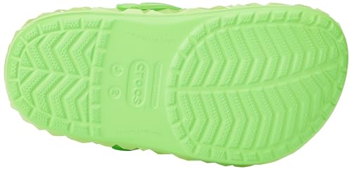 Image of Crocs Crocband Stretch Necklace Clog T 208270, Unisex Slippers for Children and Youth, Geo Glow Band Green Slime, 6 US