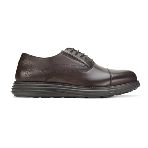 Image of Thomas Crick Genuine Leather Oxfords with Enhanced Comfort and Grip Lace -UP Shoes