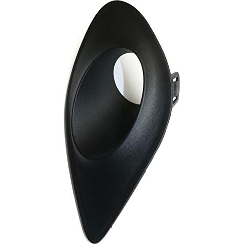 Image of DAT AUTO PARTS Front Right Fog Light Bezel Fits 2015-2023 Dodge Charger | Scat Pack and Hellcat, 2015-2018 SRT 392, RH Bumper Cover Trim, Black Textured Plastic, CH1039171, 68280428AA