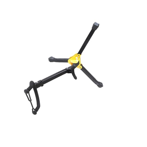 ERINGOGO Saxophone Stand Sponge Cover Metal Foldable Bracket Stable Support for Trumpet Saxophone