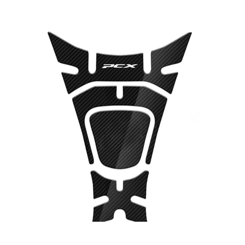 Protège réservoir carburant PCX 125 150 2018 2019 autocollant protection moto carbone