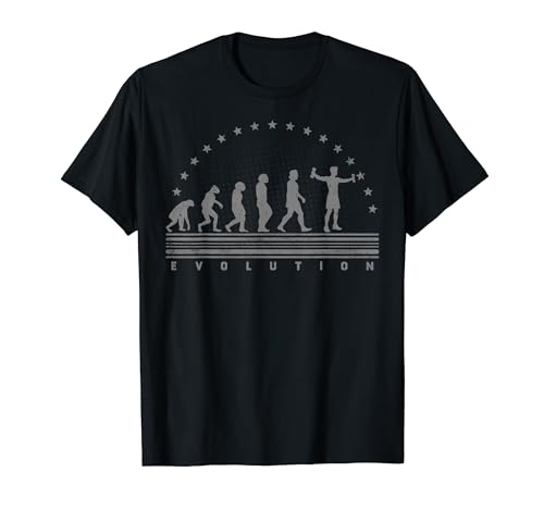 The Fitness Evolution Retro Gym Hombres Fitness Camiseta