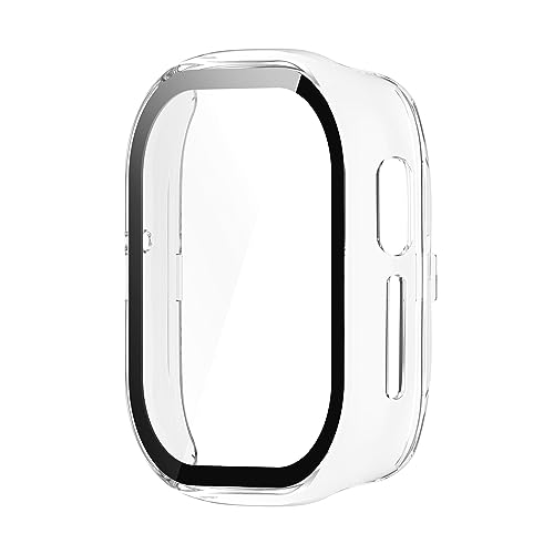 YROHGKPN Protector de pantalla para reloj 4, resistente a los arañazos, marco resistente a los golpes, con cubierta de borde completo, protector de pantalla para reloj inteligente, carcasa protectora