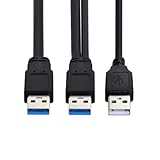 cable disque dur interne sata usb Un connecteur USB de type A supplémentaire vous permet de connecter le câble à deux ports USB (2.0 ou 3.0) pour une puissance et des performances maximales.