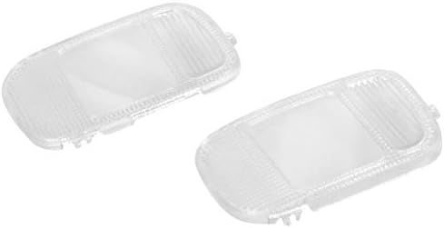 HIMIKI 2 Pcs Roof Map Dome Light Cover Overhead Console Map Reading Lamp Light Lens 5183271AA 5183270AA 74970 Compatible with Ram 1500 2500 3500 4500 5500 2002-2010 (Select)
